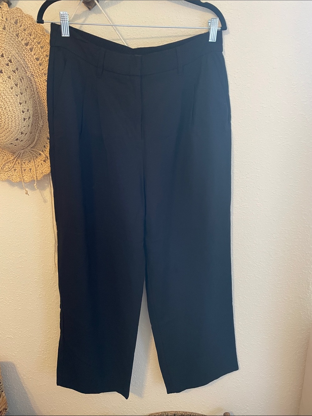 Simply Vera Vera Wang Black Straight-Leg Dress Pants